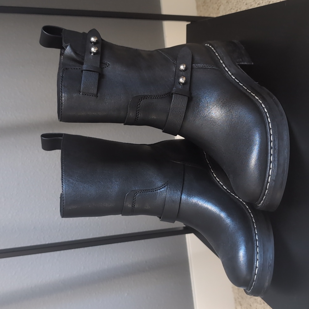 rag & bone RB Leather Moto Boot